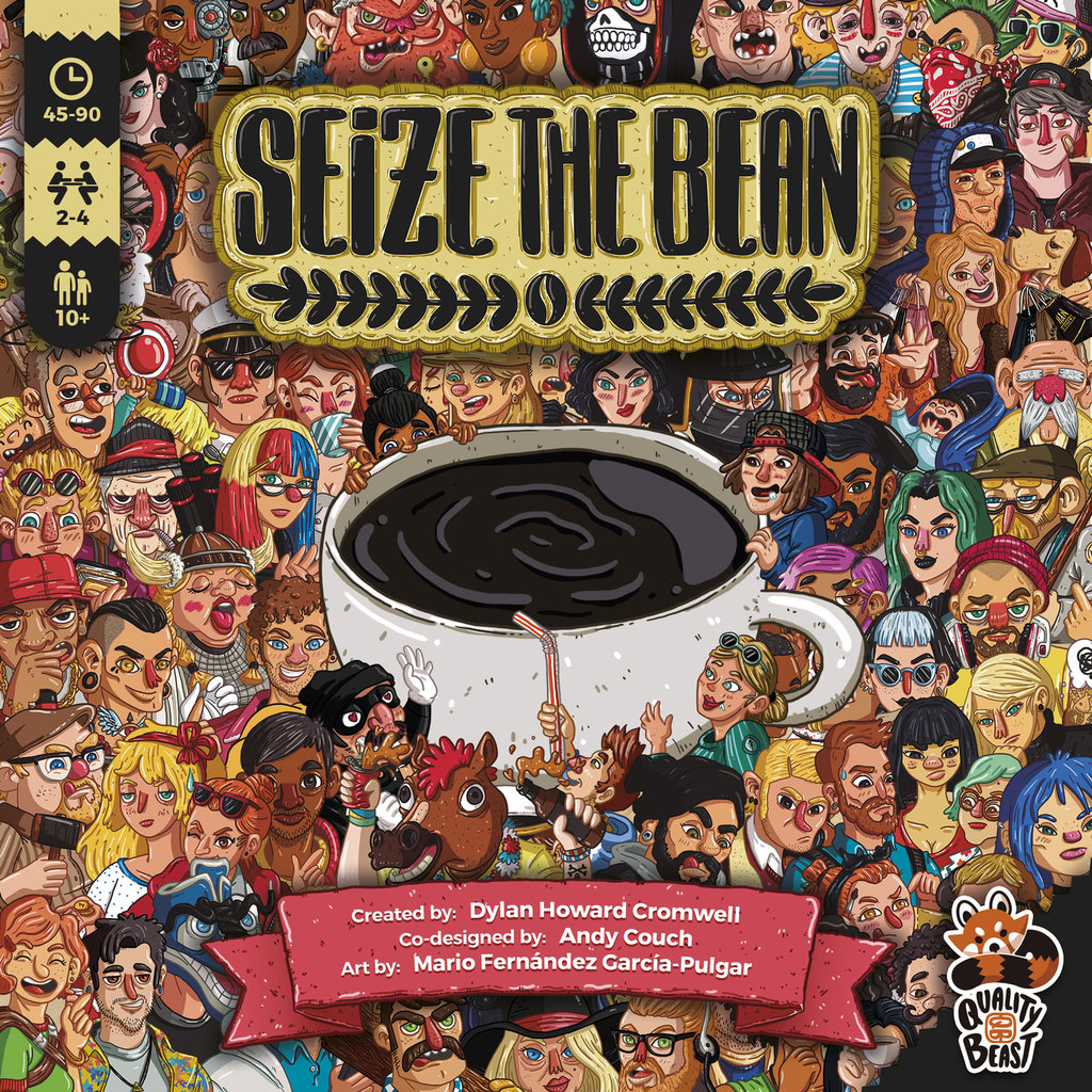 Seize the Bean (2018) cover art. If you're reading this, something has gone horribly wrong.
